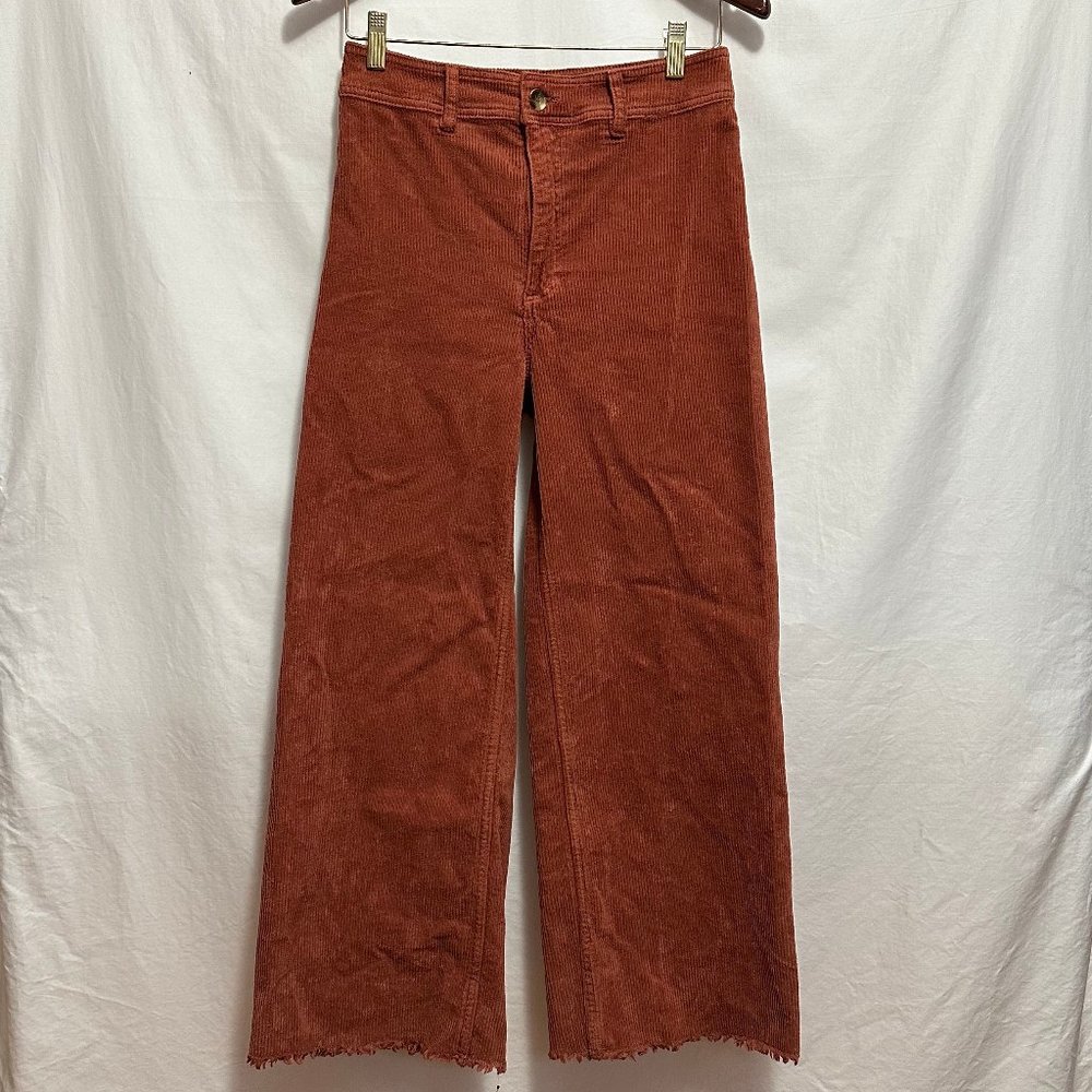 Billabong Rust Wide Leg Corduroy Pants